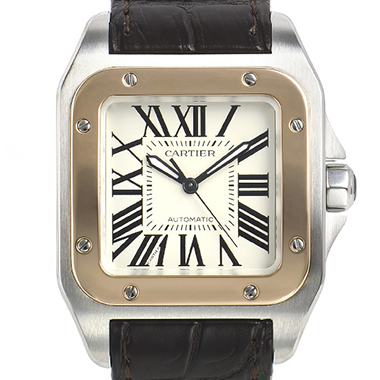 カルティエ 高い人気を誇る サントスコピー時計 W20107X7